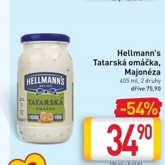 Tatarská omáčka Hellmann'