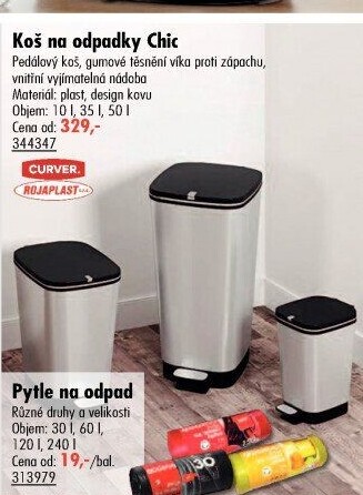 Odpadkový koš Chic Curver