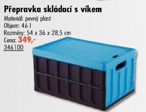 Skládací přepravka