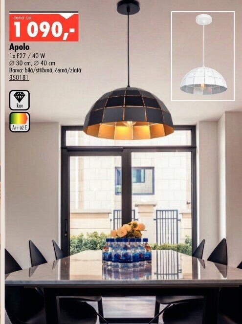 Závěsné svítidlo Apolo Top Light