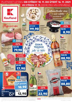 akční leták Kaufland 10.11.2021-16.11.2021