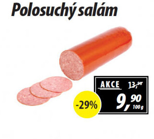 Polosuchý salám
