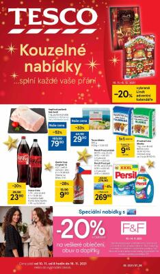 akční leták Tesco 10.11.2021-16.11.2021