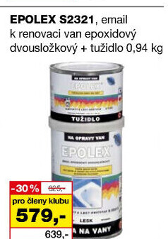 Barva na vany + tužidlo Epolex