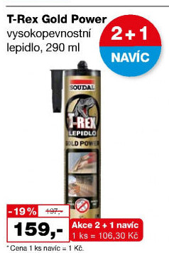 Lepidlo Gold Power T-Rex Soudal