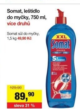 Leštidlo do myčky Somat
