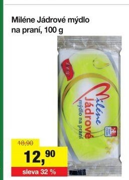 Mýdlo na praní jádrové Miléne