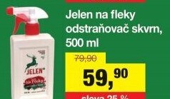 Prostředek na fleky ve spreji Jelen