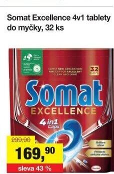 Tablety do myčky Excellence Somat