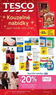 akční leták Tesco 10.11.2021-16.11.2021