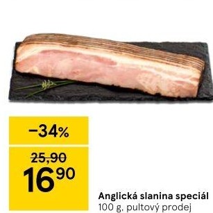 Anglická slanina speciál