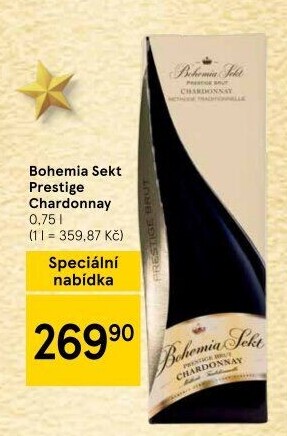 Bohemia Sekt Brut Chardonnay Prestige