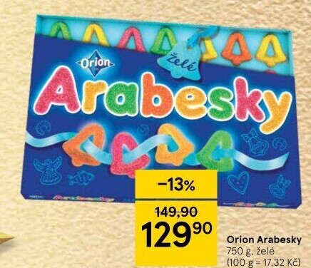 Bonboniéra Arabesky Orion