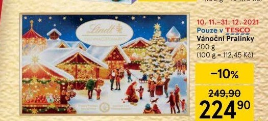 Bonboniéra Pralinky Lindt