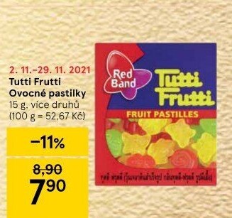 Bonbony Tutti Frutti Red Band