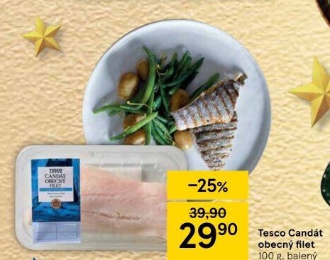 Candát obecný filety Tesco