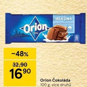 Čokoláda Orion