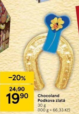 Čokoládová podkova Chocoland