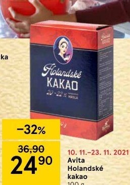 Kakao holandské Avita