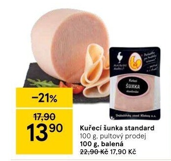 Kuřecí šunka standard DZ Klatovy