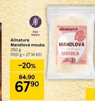 Mandlová mouka Allnature