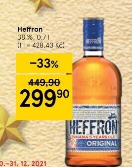 Rum 5YO Heffron Panama