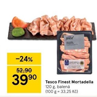 Salám Mortadella Tesco Finest