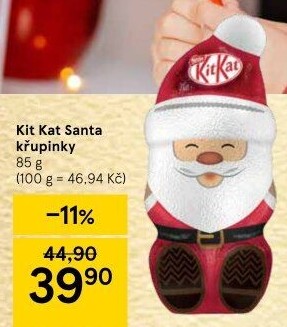 Santa Kit Kat Nestlé