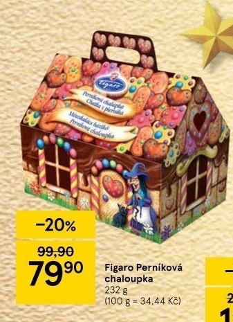 Sladkosti Perníková chaloupka Figaro