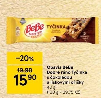 Tyčinka BeBe Dobré ráno Opavia