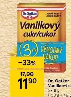 Vanilkový cukr Dr. Oetker