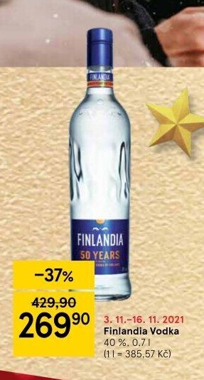 Vodka Finlandia