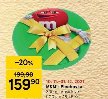 Arašídy v čokoládě M&amp