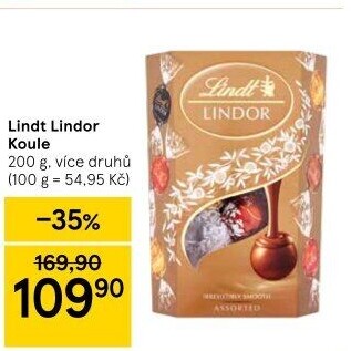 Bonboniéra Pralinky Lindor Lindt