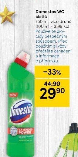Čistič WC gelový Domestos