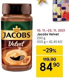Instantní káva Jacobs Velvet