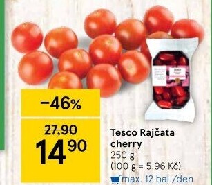 Rajčata cherry Tesco