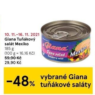 Salát s tuňákem Giana