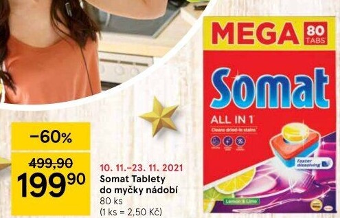Tablety do myčky Somat