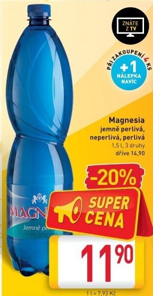 Přírodní voda Magnesia