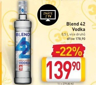 Vodka Blend 42 Vodka