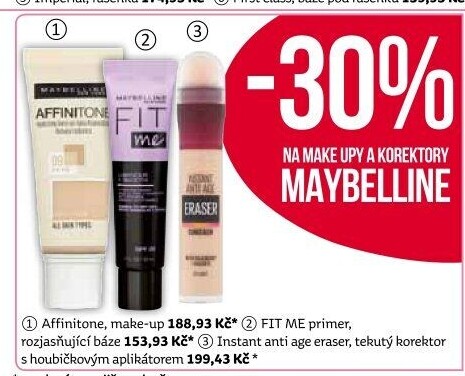 Make up Affinitone Maybelline