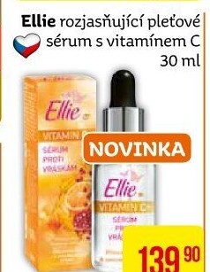 Pleťové sérum proti vráskám s vitamínem C Ellie