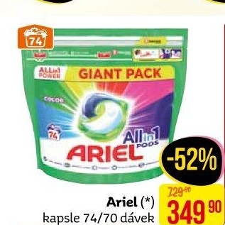Prací kapsle Ariel