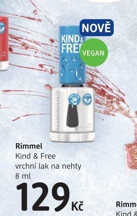 Lak na nehty vrchní Kind &amp