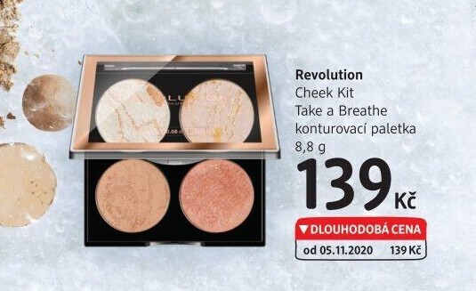Paletka konturovací Cheek Kit Makeup Revolution