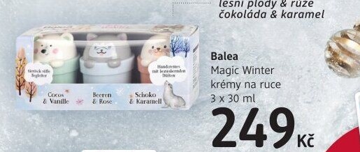 Sada krémů na ruce Magic Winter Balea