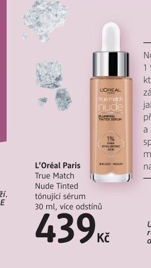 Sérum tónující True Match Nude L’Oréal