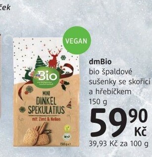 Špaldové sušenky dm Bio