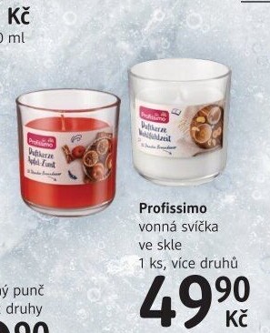 Svíčky ve skle vonné Profissimo